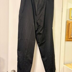 Women’s Black Satin Pants